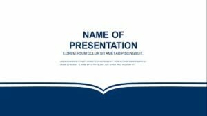 Abstract Book Background Presentation Template Feature Image