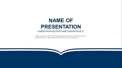 Abstract Book Background Presentation Template Feature Image