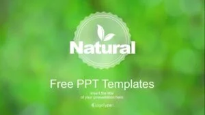 Natural Green Multipurpose Presentation Template Feature Image