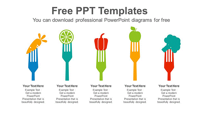 Fork-food-list-PowerPoint-Diagram-Template-post-image