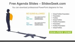 Guns-Free-Zones-PowerPoint-Diagram