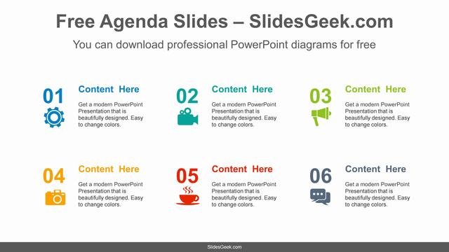 Icon-Number-List-PowerPoint-Diagram
