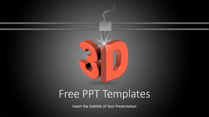 3D Printing Technology PowerPoint Templates_wowTemplates_Feature Image