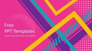 Abstract Stripes Lines PowerPoint Templates_wowTemplates_Feature Image