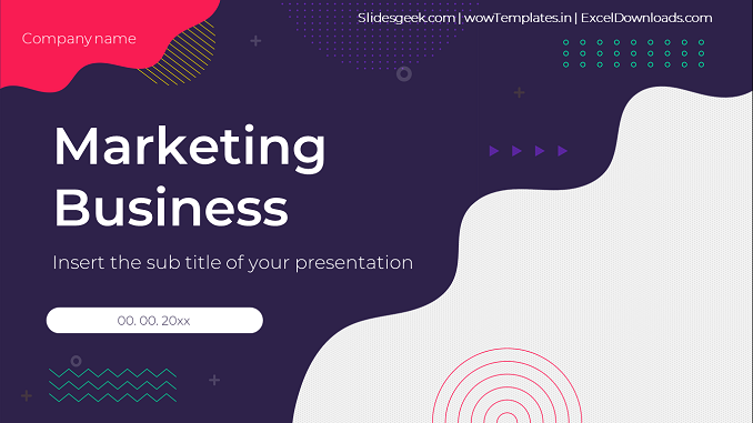 Marketing Business - PowerPoint Templates_Presentation _Feature Image