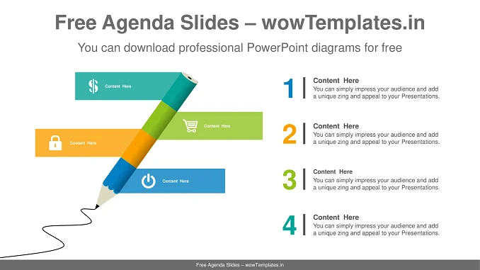 Pencil-banner-PowerPoint-Diagram-Template-1