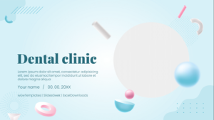 Dental Clinic Presentation Template feature image