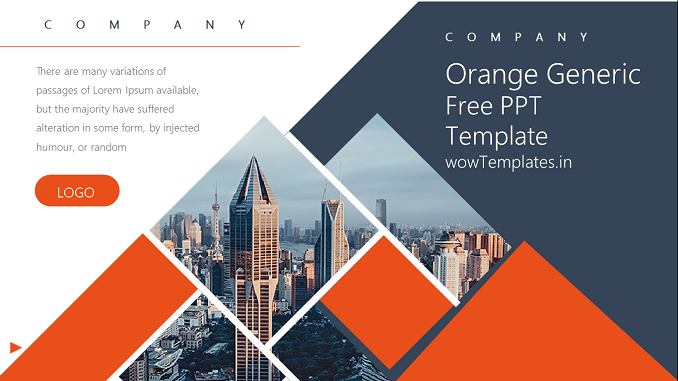 Orange Generic Presentation Template Feature Imag