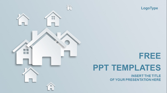 Perfect House PowerPoint Templates Feature Image