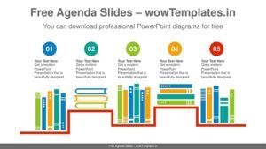 Shelf-arranged-books-PowerPoint-Diagram-Templates-feature image
