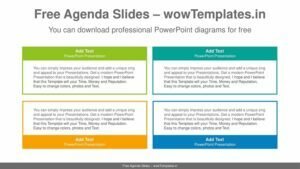 Simple-color-text-boxes-PowerPoint-Diagram-Template-feature image
