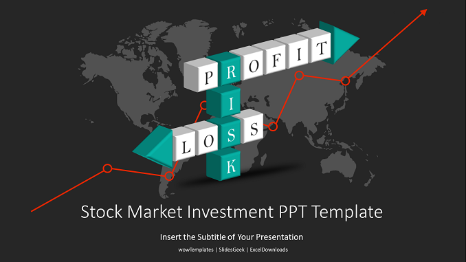 Stock Market Investment PowerPoint Templates Feature Image