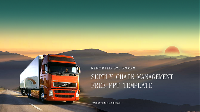 Supply Chain Management Presentation Template Feature Image