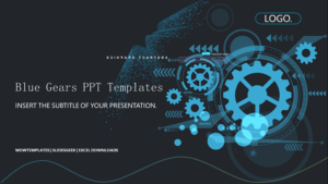 Blue-Gear-PowerPoint-Templates-feature image