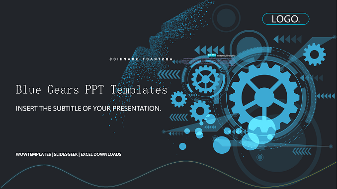 Blue-Gear-PowerPoint-Templates-feature image