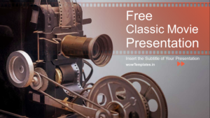 Classic Movie Production _Presentation Template_Feature Image
