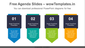 Vertical-flag-banner-PowerPoint-Diagram-feature image