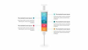 Free Syringe Infographic Medical PowerPoint Template