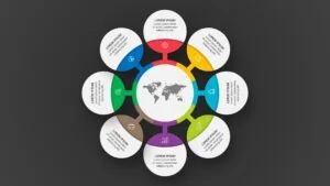 Unique Business Infographic PowerPoint Template Design