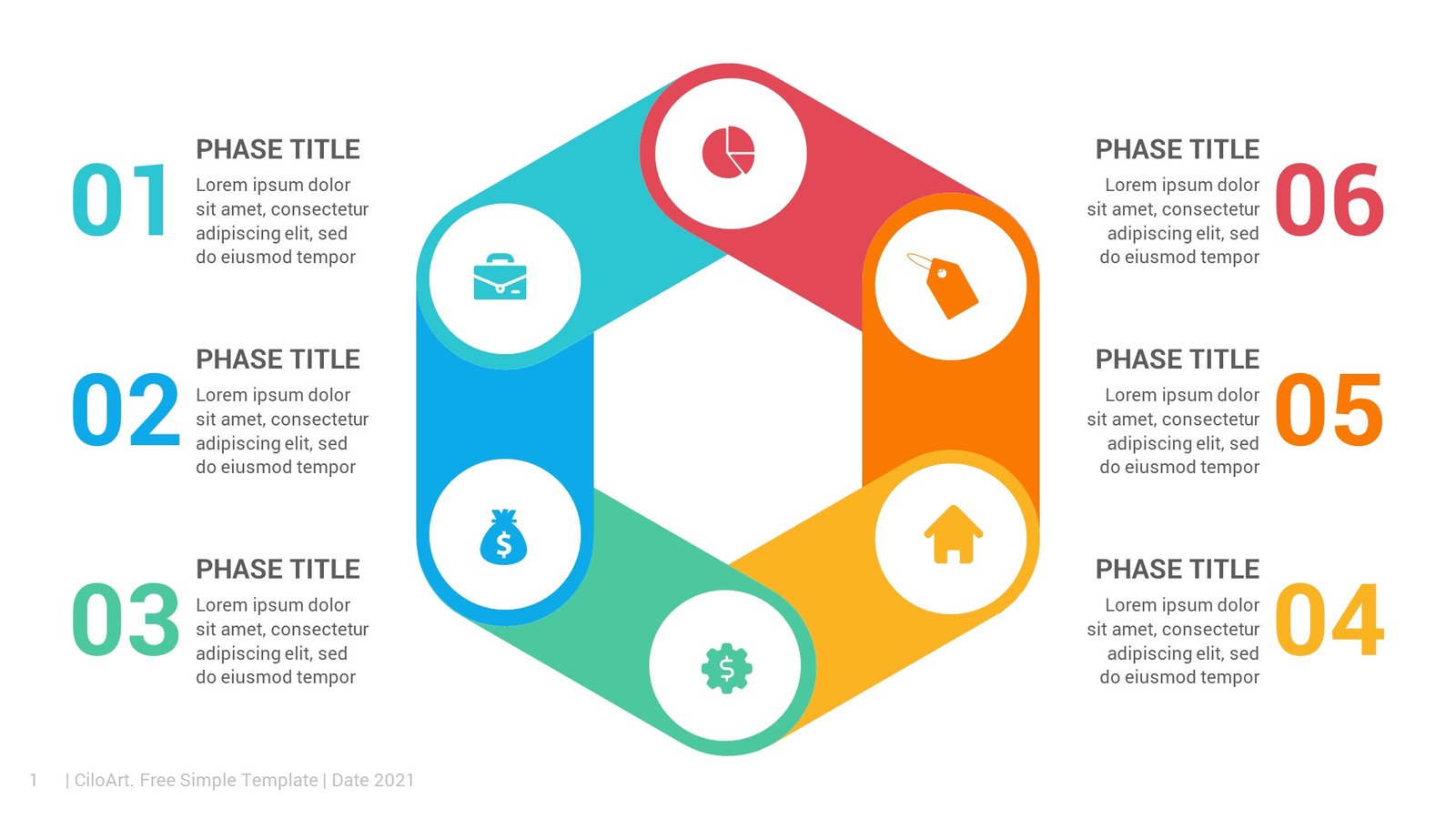 folded-hexagon-free-powerpoint-infographic-template
