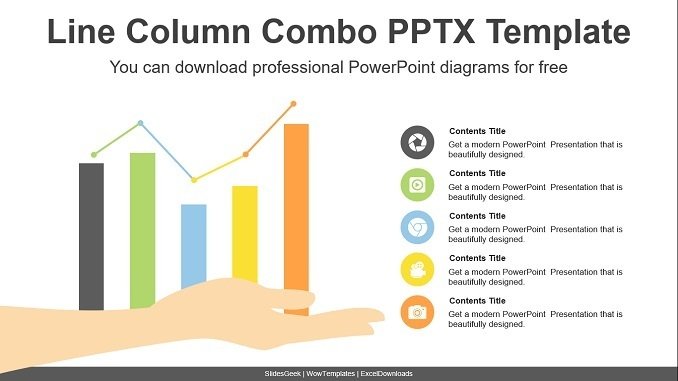 Line-Column-Combo-PowerPoint-Diagram-posting-image