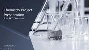 Chemistry Project Presentation template feature image