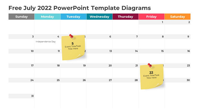 free-july-2022-powerpoint-template-diagrams