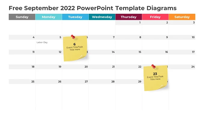 free-september-2022-powerpoint-template-diagrams