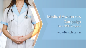 medical awareness campaign presentation template feature image