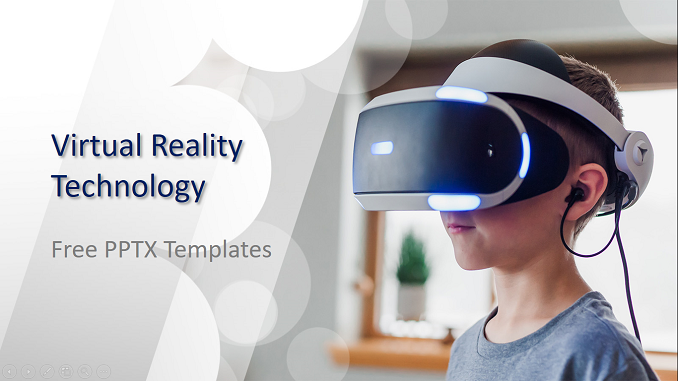 virtual Reality Presentation Template feature image
