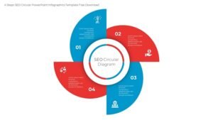 4-steps-seo-circular-powerpoint-infographics-template-free-download