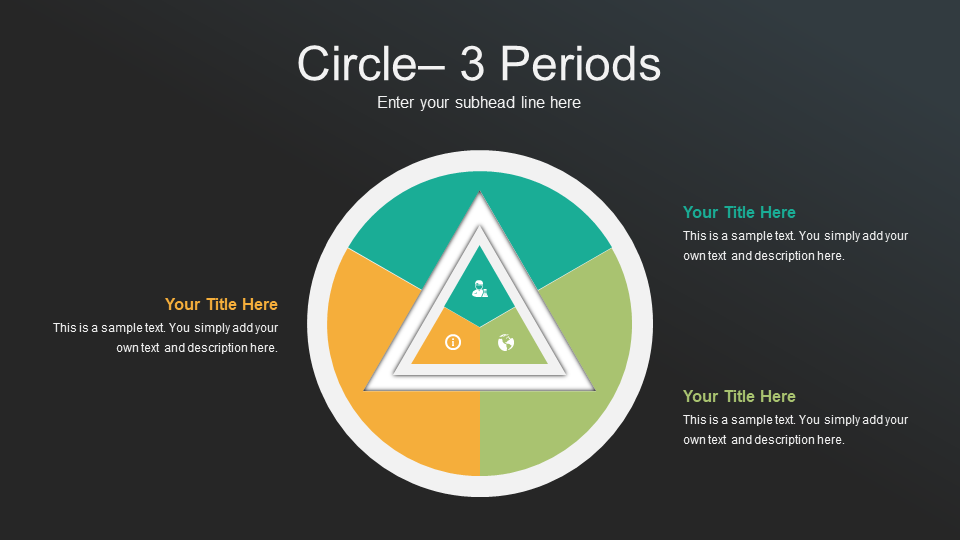 Circle 3 Periods presentation template feature image