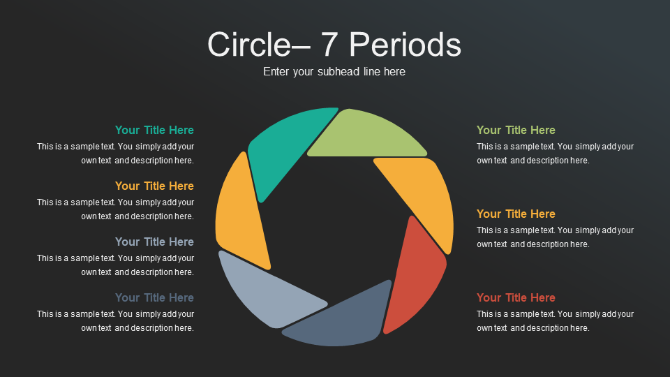Elegant Circle 7 Periods