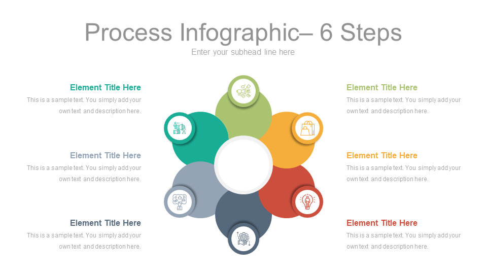 Process Infographics 6 Steps Feature image