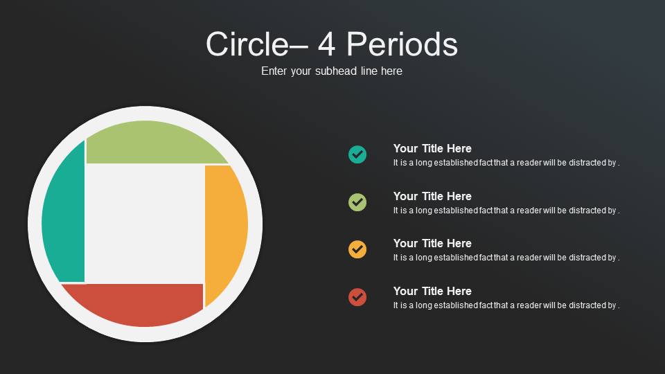 Simple Circle 4 Periods