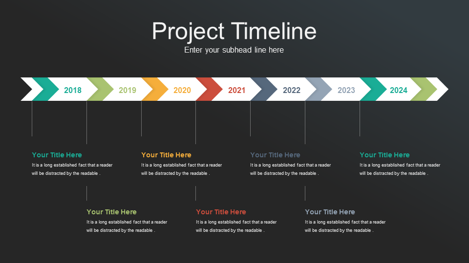 Simple Project Timeline feature image