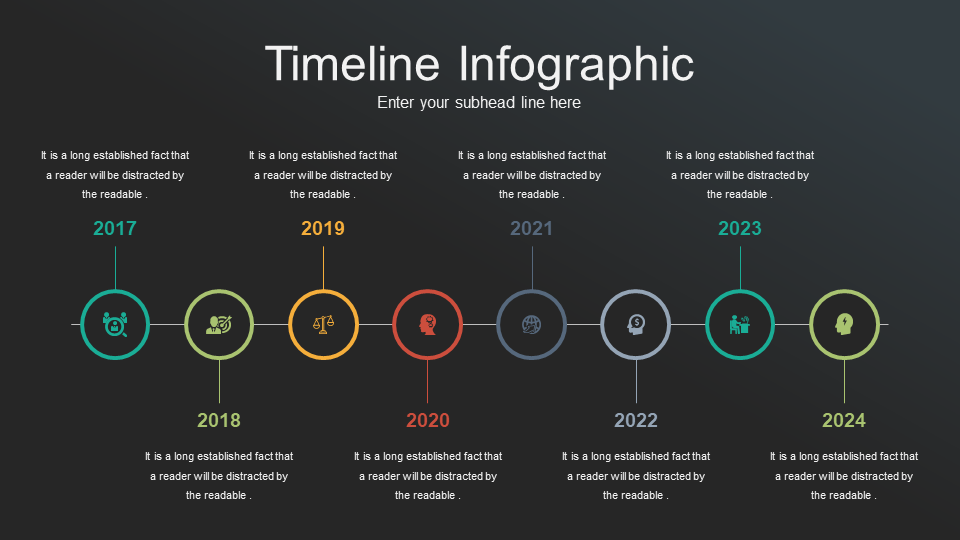 Simple Timeline Infographic feature image