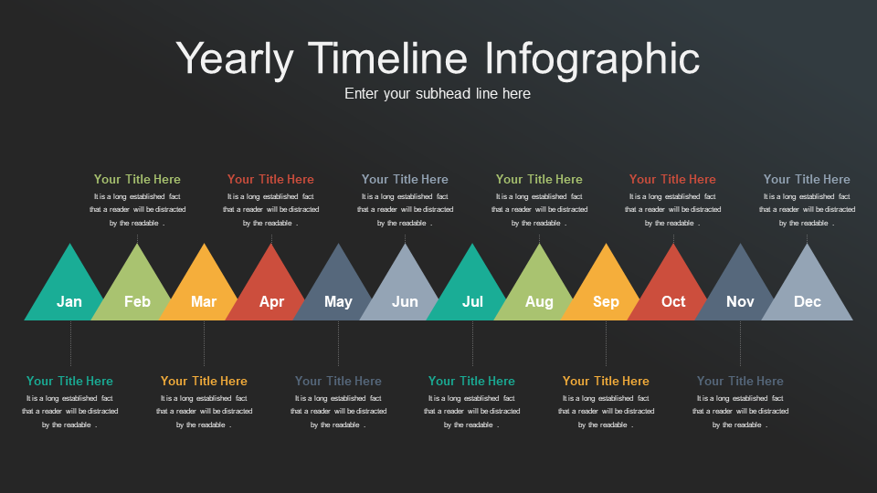 Yearly Timeline Infographic feature image