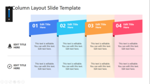4-Column Layout Slide Template feature image