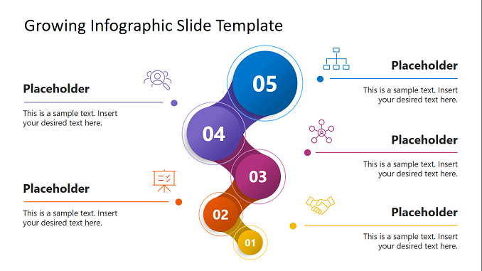 Growing Infographic Slide Template feature image
