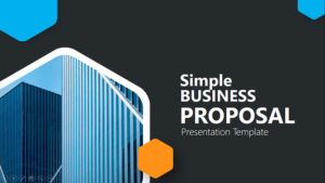 Simple Business Proposal Presentation Template Feature Image