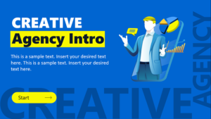 creative agency intro presentation template feature image